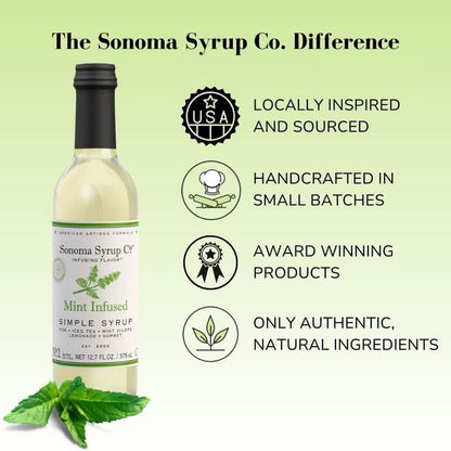 Sonoma Syrup No. 2 Mint Infused Simple Syrup
