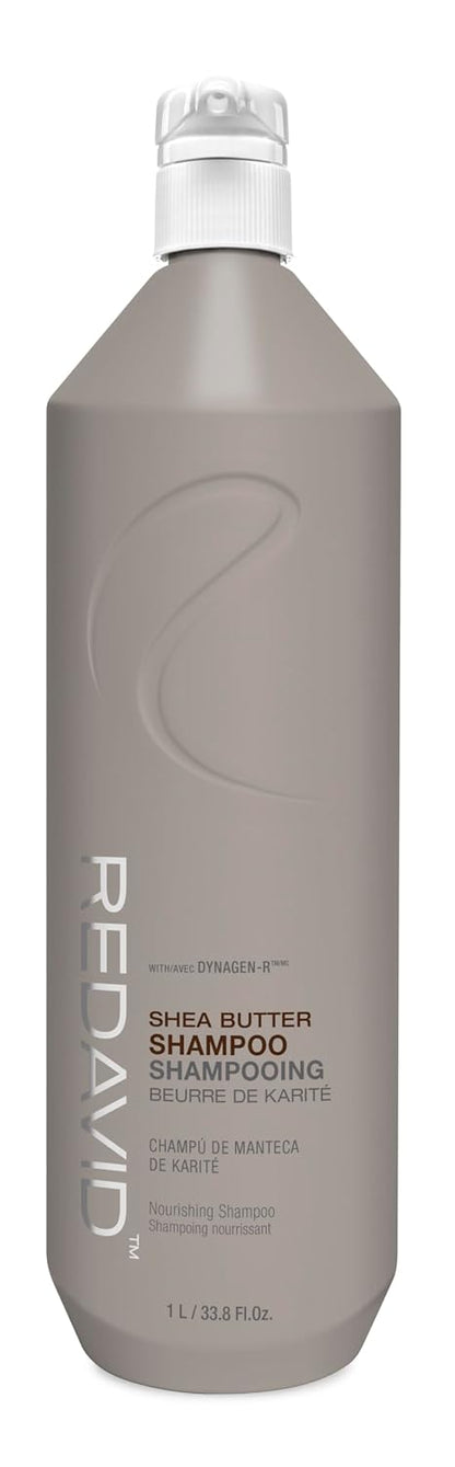 Redavid Shea Butter Nourishing Conditioner for Normal to Dry, Damaged hair - with Shea Butter and Cymbidium Orchid Oil - Clinically Strengthens, Adds Moisture & Detangles - (1L)