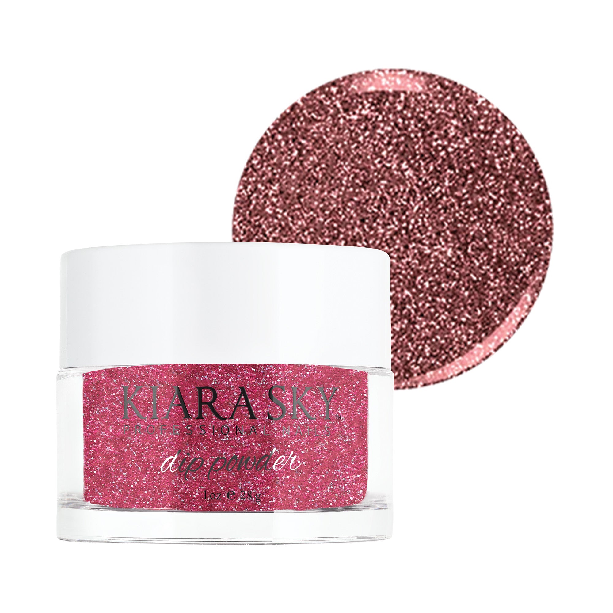 Kiara Sky Long Lasting Nail Dip Powder Red Tones 1 oz