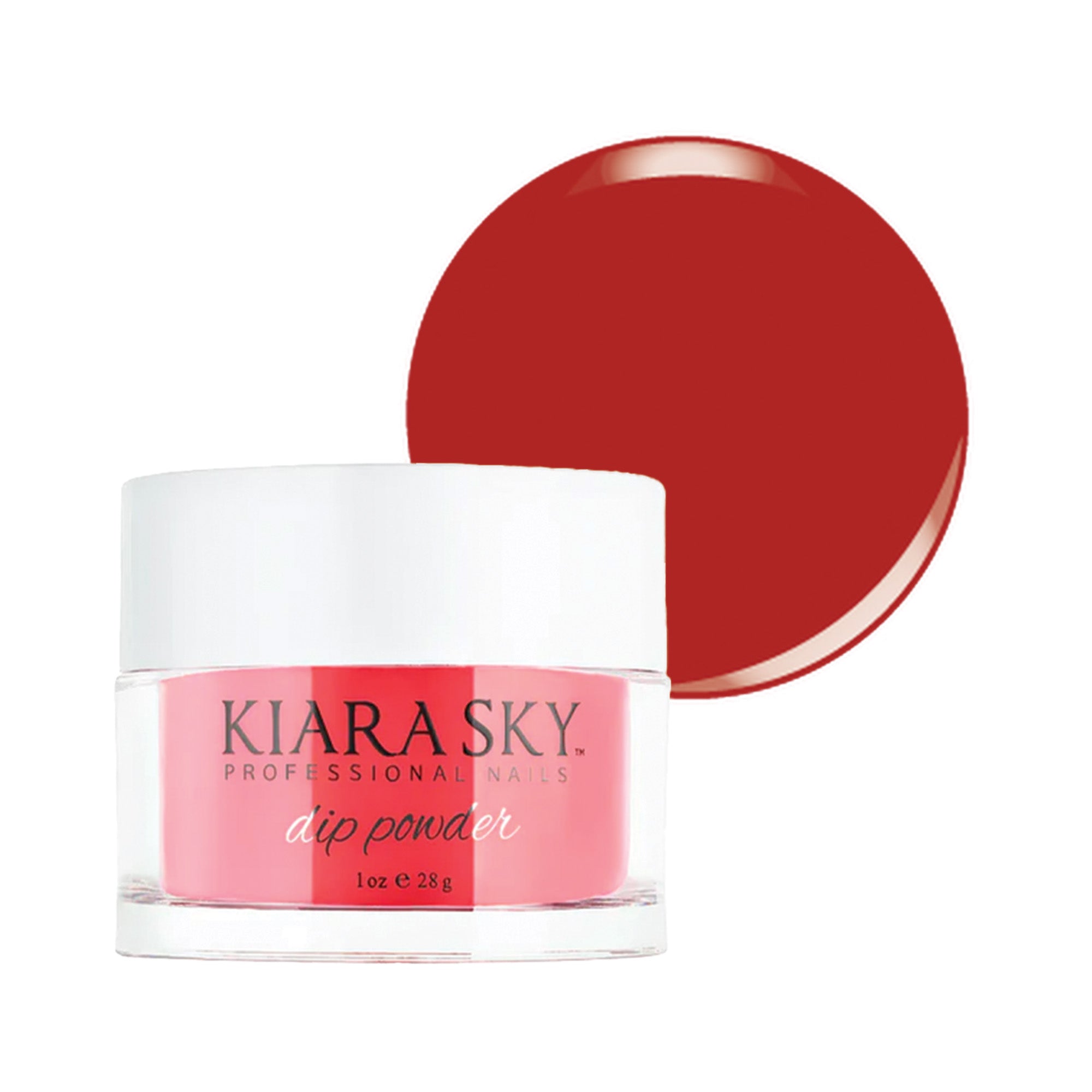 Kiara Sky Long Lasting Nail Dip Powder Red Tones 1 oz