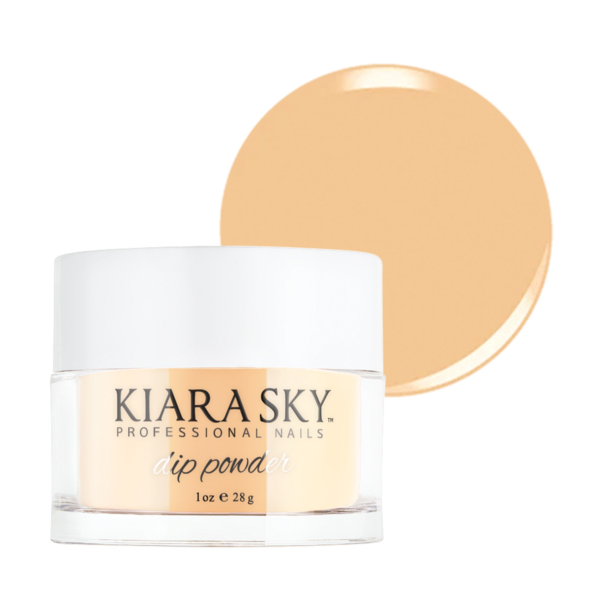 Kiara Sky Long Lasting Nail Dip Powder Nude Tones 1 oz