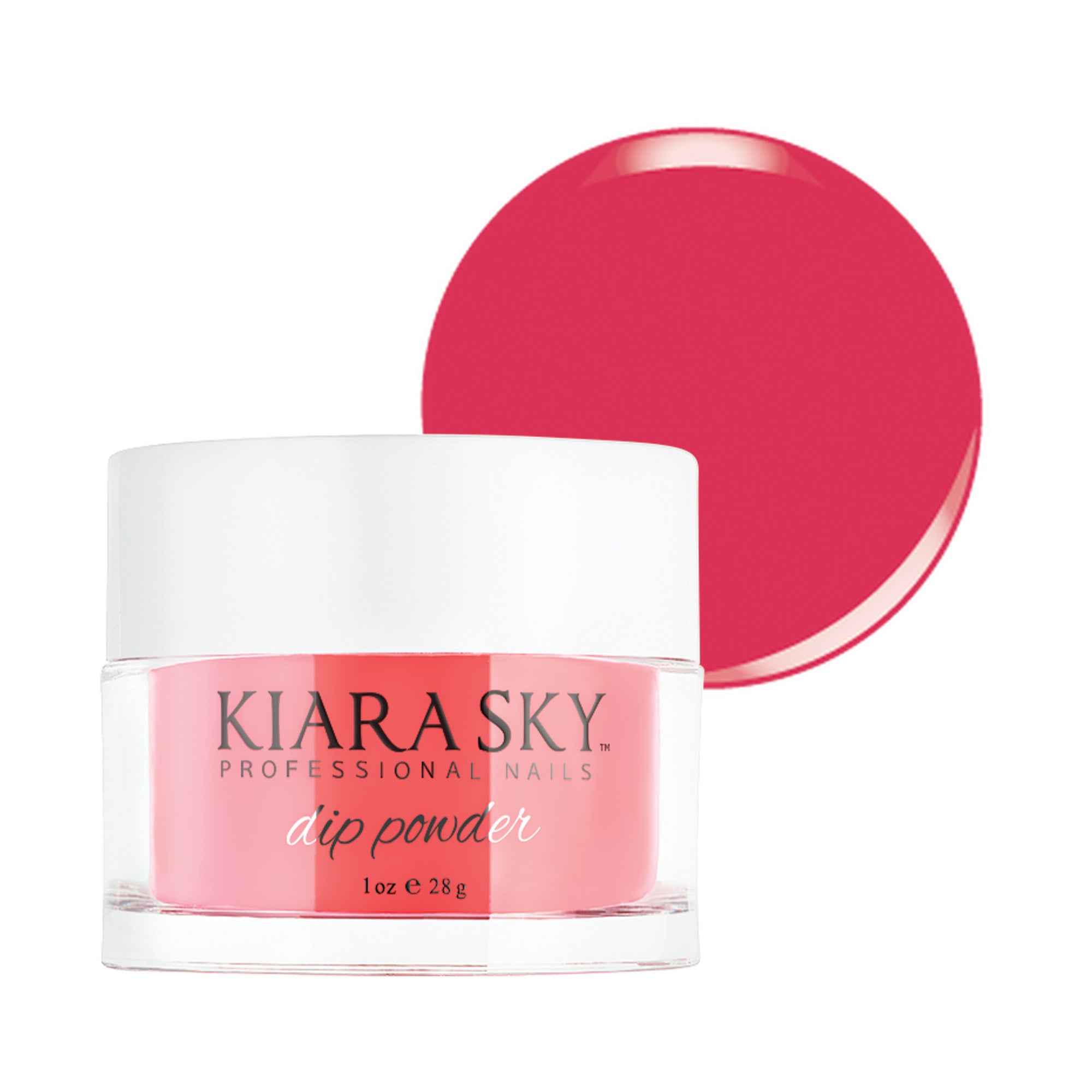 Kiara Sky Long Lasting Nail Dip Powder Red Tones 1 oz