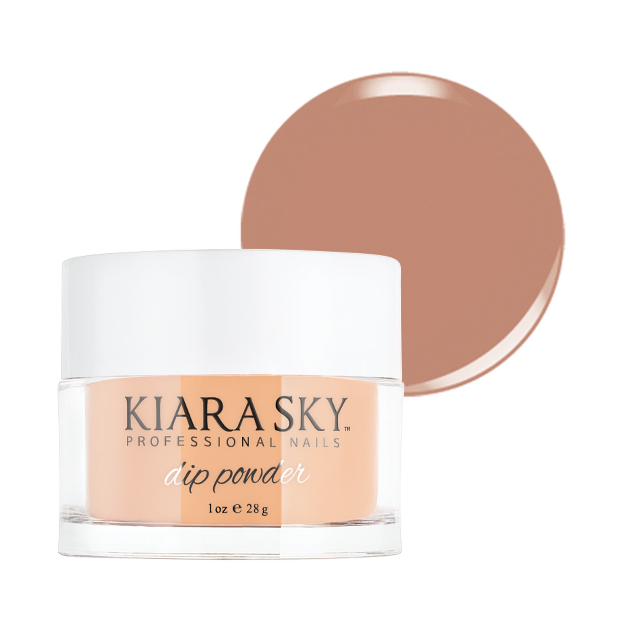 Kiara Sky Long Lasting Nail Dip Powder Nude Tones 1 oz