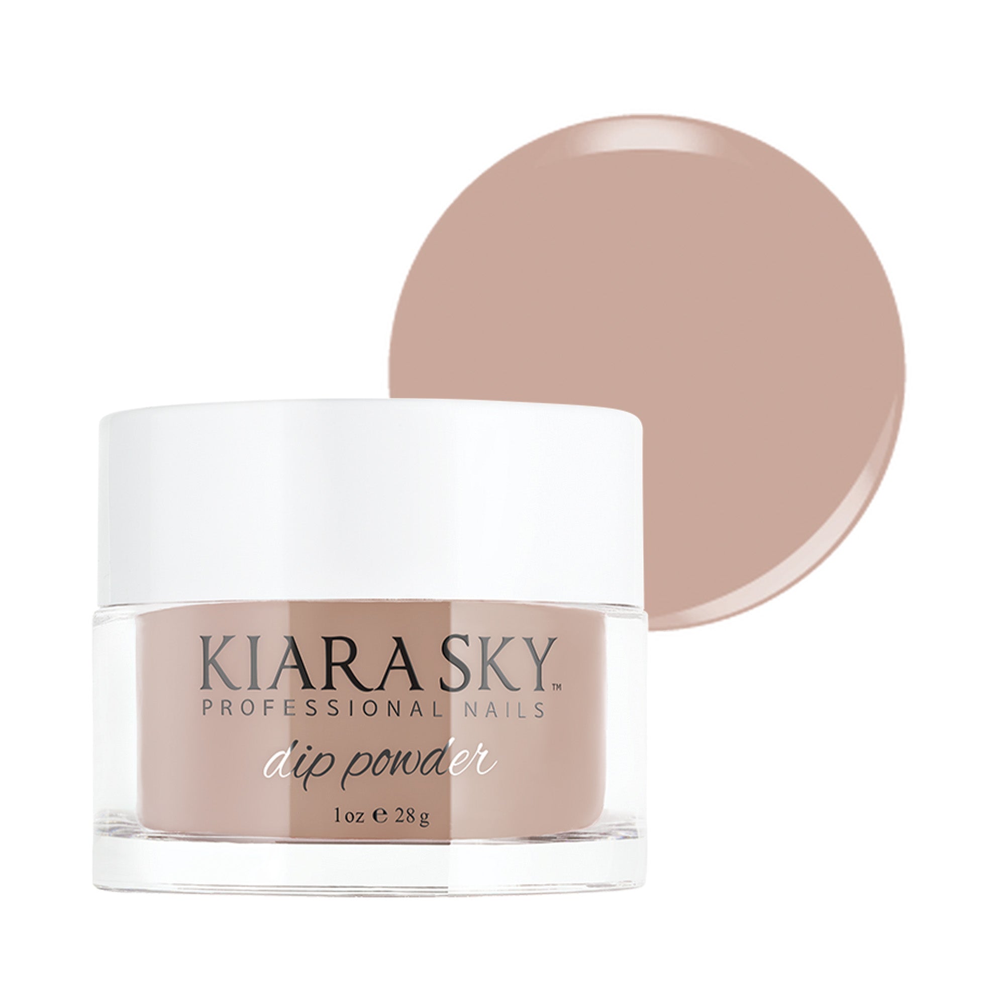 Kiara Sky Long Lasting Nail Dip Powder Nude Tones 1 oz