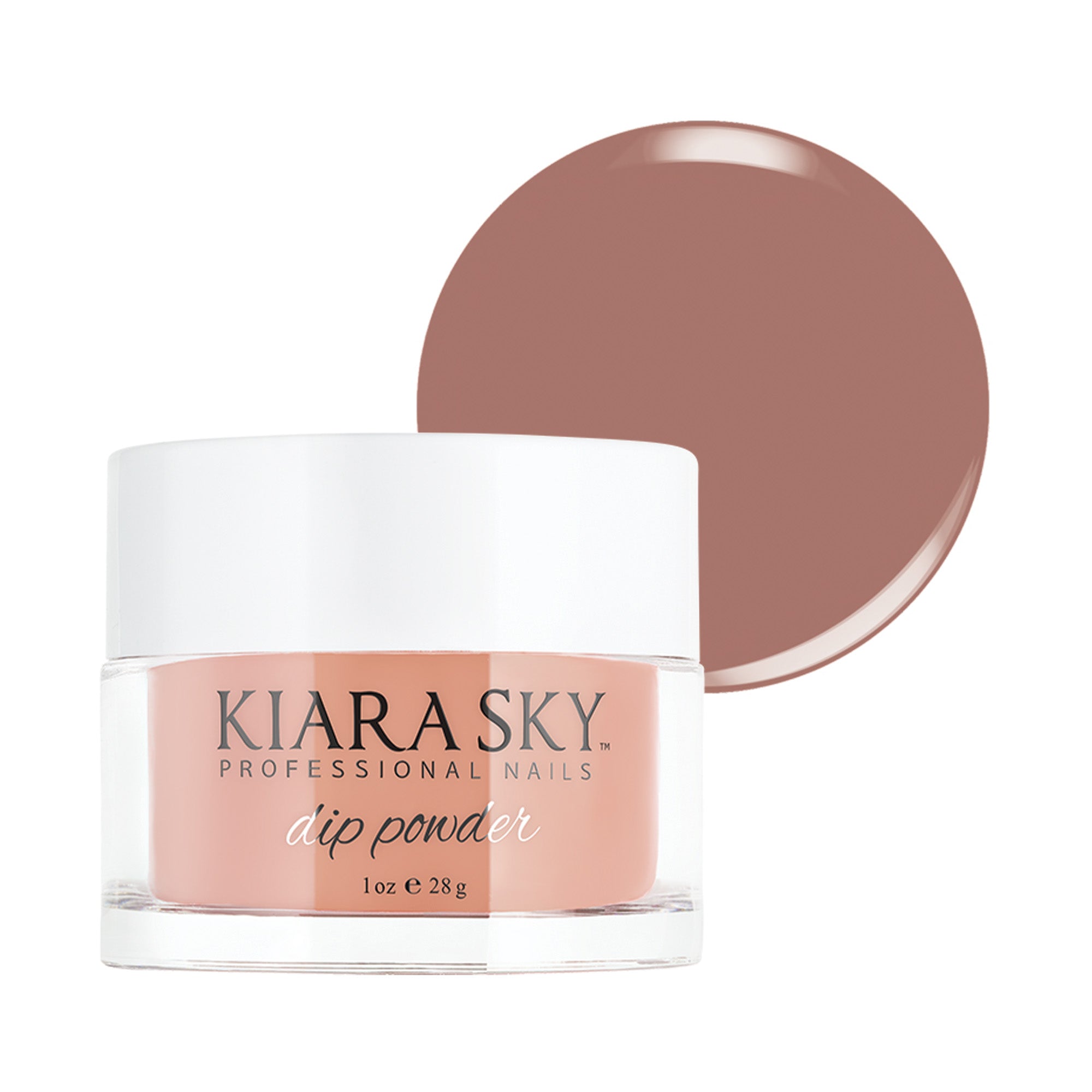 Kiara Sky Long Lasting Nail Dip Powder Nude Tones 1 oz