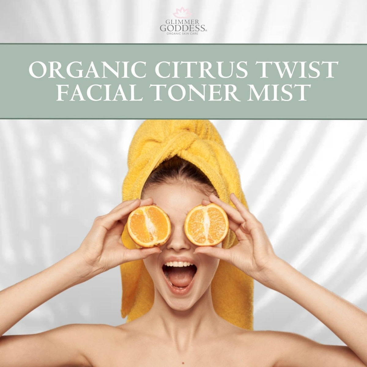 Organic Citrus Facial Toner with Rose Water Witch Hazel & Aloe Vera - Natural Astringent Closes Pores and Preps Skin