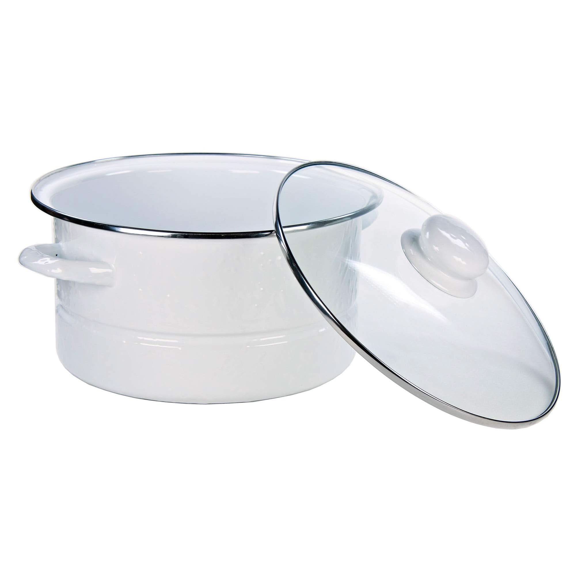 Golden Rabbit Enamelware Stock Pot - Thumbnail 3