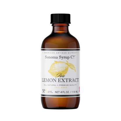 Sonoma Syrup Pure Lemon Extract 4 oz