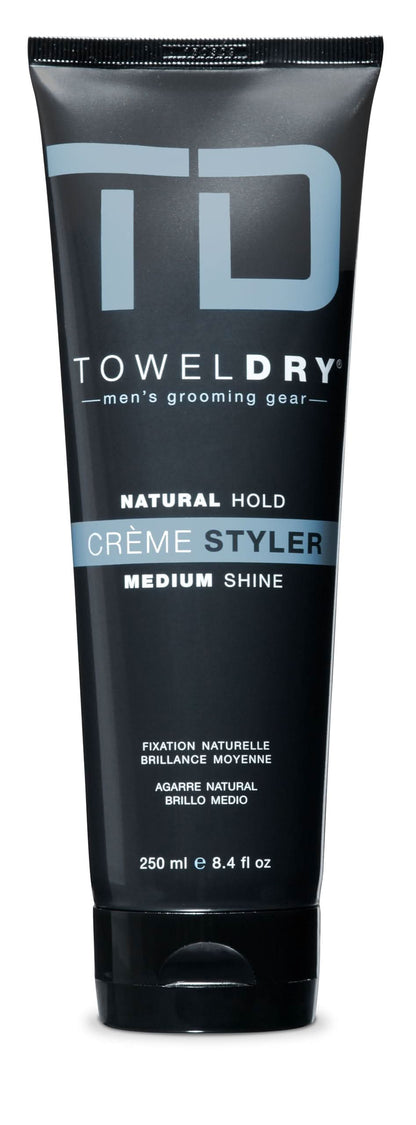 Towel Dry Natural Hold Creme Styler Medium Shine 8.4oz