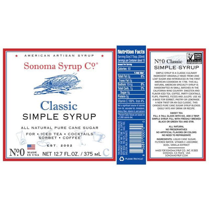 Sonoma Syrup Classic Simple Syrup
