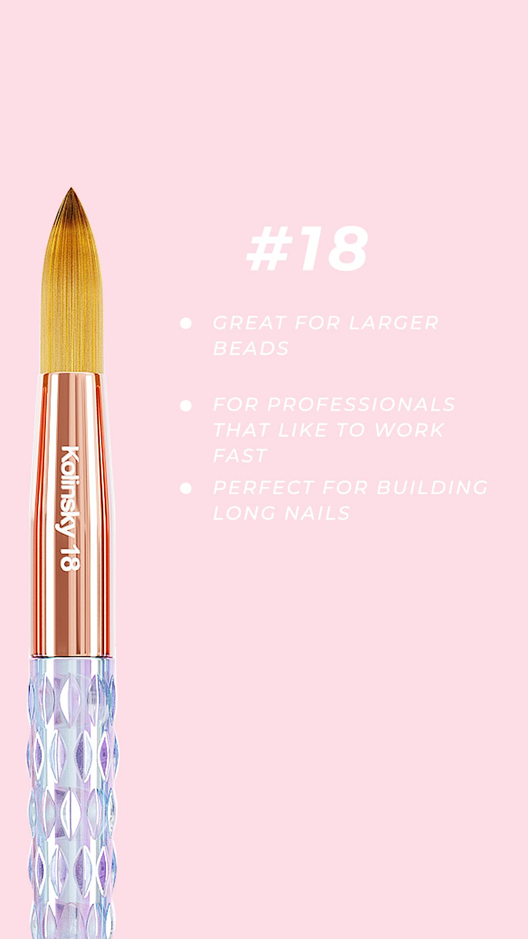 Kiara Sky Professional Nails Acrylic Brush