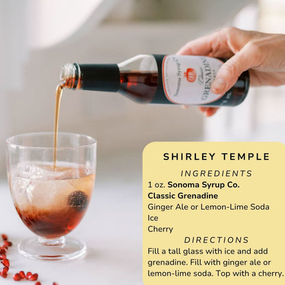 Sonoma Syrup No. 28 Classic Grenadine 8 oz