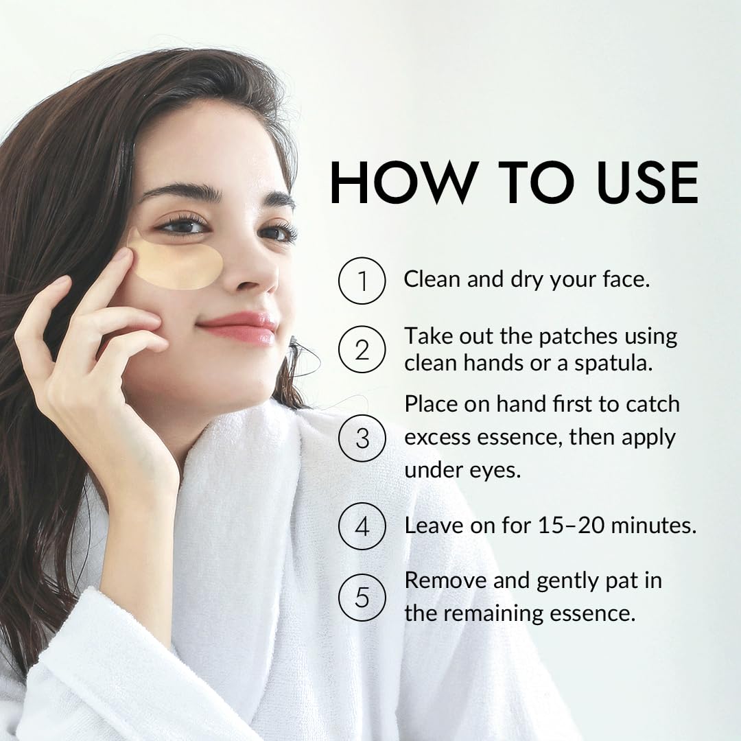 MIZON Snail Repair Intensive Gold Eye Gel Patch Masks - 60 pieces