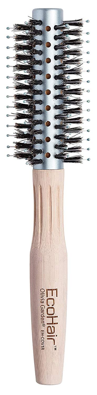 Olivia Garden EcoHair Combo Vent Round Bamboo Hair Brush