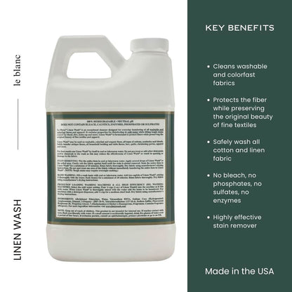 Le Blanc Evergreen Woods Linen Wash 64 oz