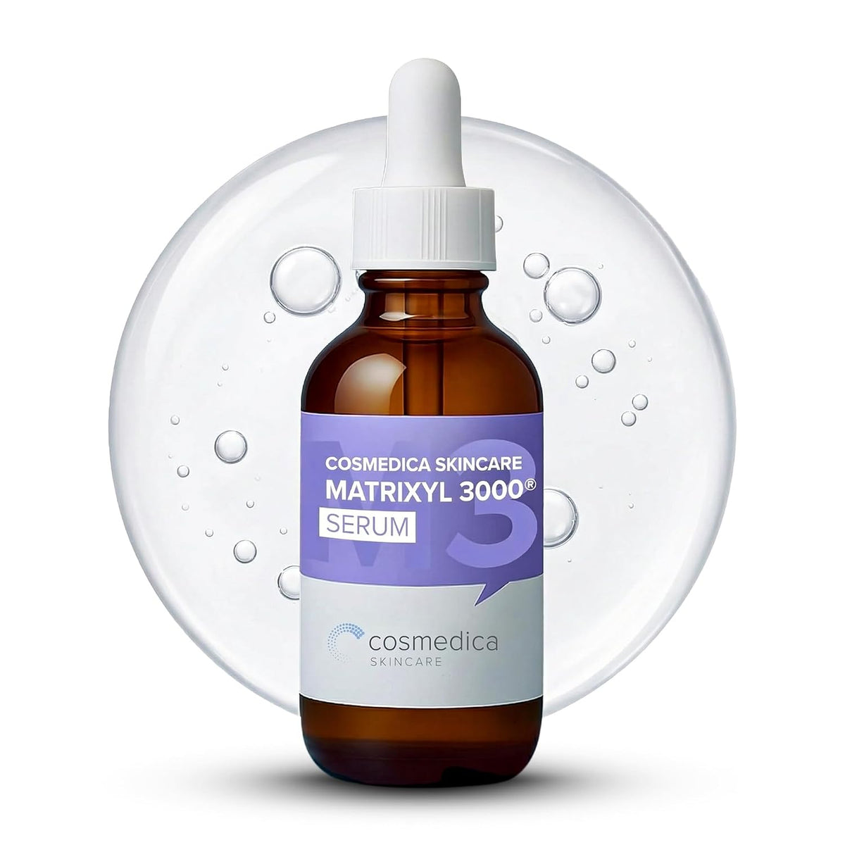 Cosmedica Skincare Peptide Serum with Matrixyl 3000 & Hyaluronic Acid, 2oz