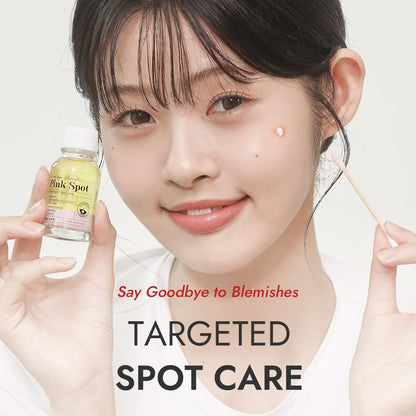 MIZON Pink Spot Overnight Spot Care Pimple Care Product, 19ml/0.65 fl oz