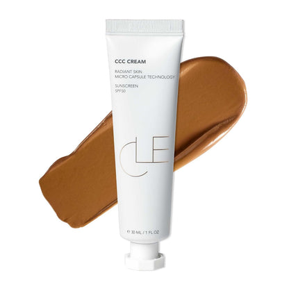 CLE Cosmetics CCC Cream SPF 50 - Light to Medium Coverage Foundation - 1 fl oz