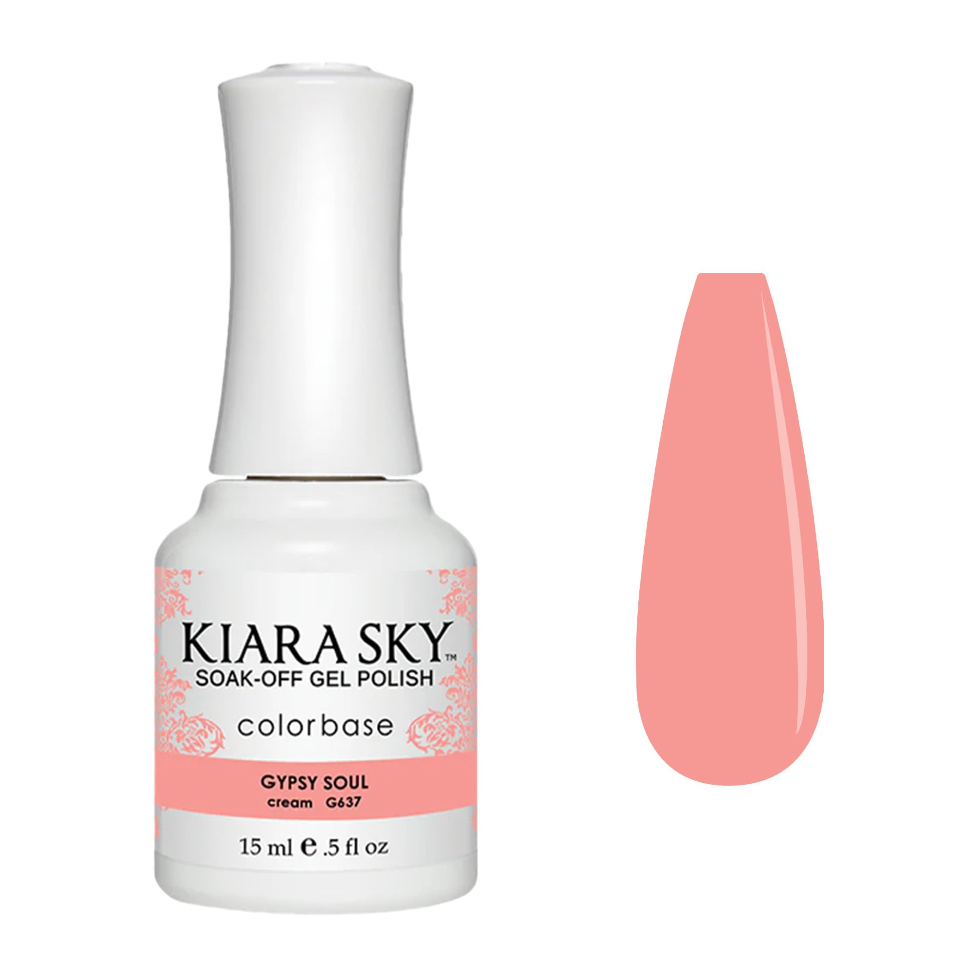 KIARA SKY Soak Off Gel Nail Polish 0.5 fl oz, LIGHT PINK SHADES