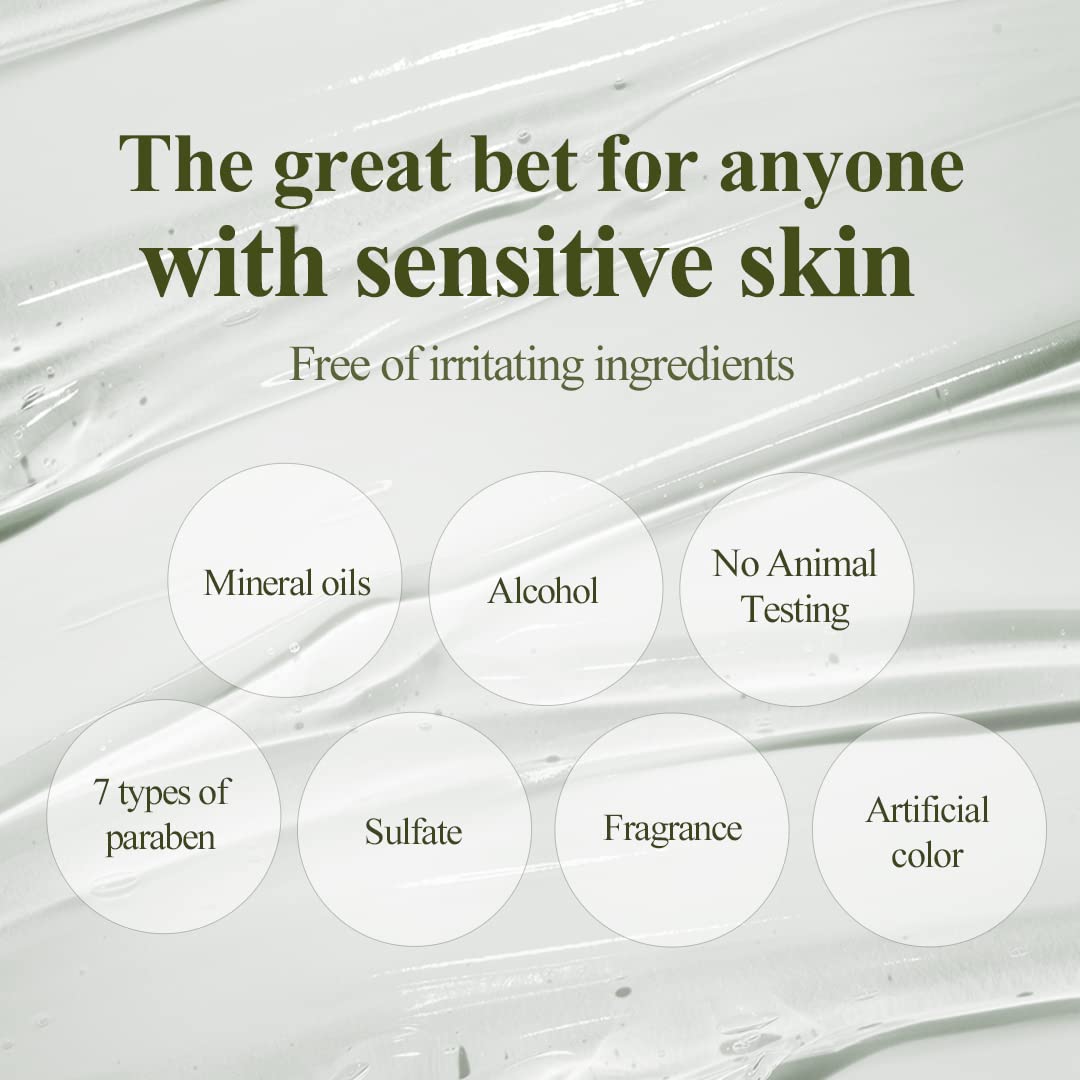 MIZON Cica Aloe 96% Soothing Gel Cream, Moisturizing, Centella Asiatica, Vegan Formula(10.58 fl.oz.)