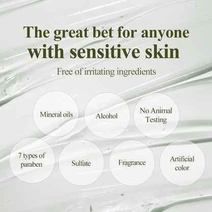 MIZON Cica Aloe 96% Soothing Gel Cream, Moisturizing, Centella Asiatica, Vegan Formula(10.58 fl.oz.)