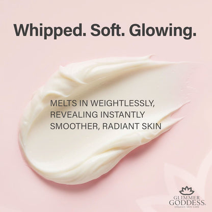 Glimmer Goddess Organic Whipped Body Butter - Frankinsense & Myrhh