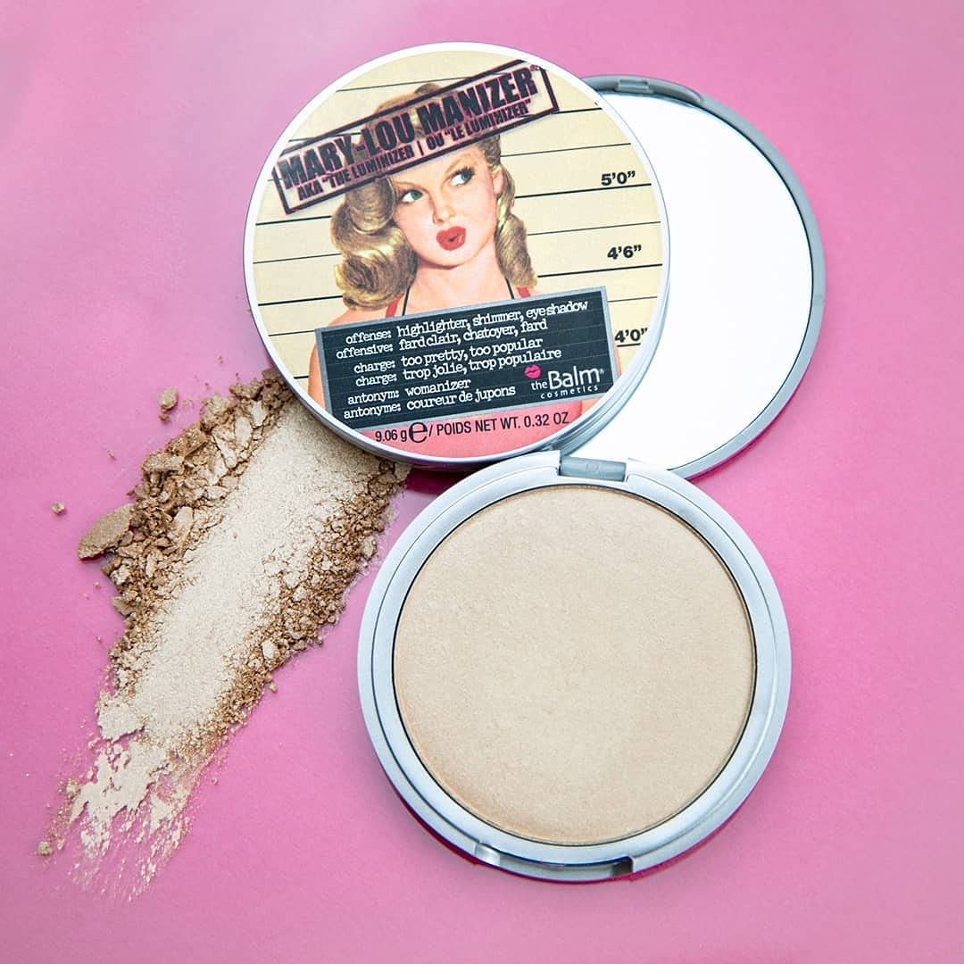 the Balm Mary-Lou Manizer Highlighter - Subtle Glow, Travel Size