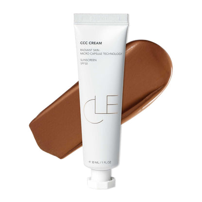 CLE Cosmetics CCC Cream SPF 50 - Light to Medium Coverage Foundation - 1 fl oz