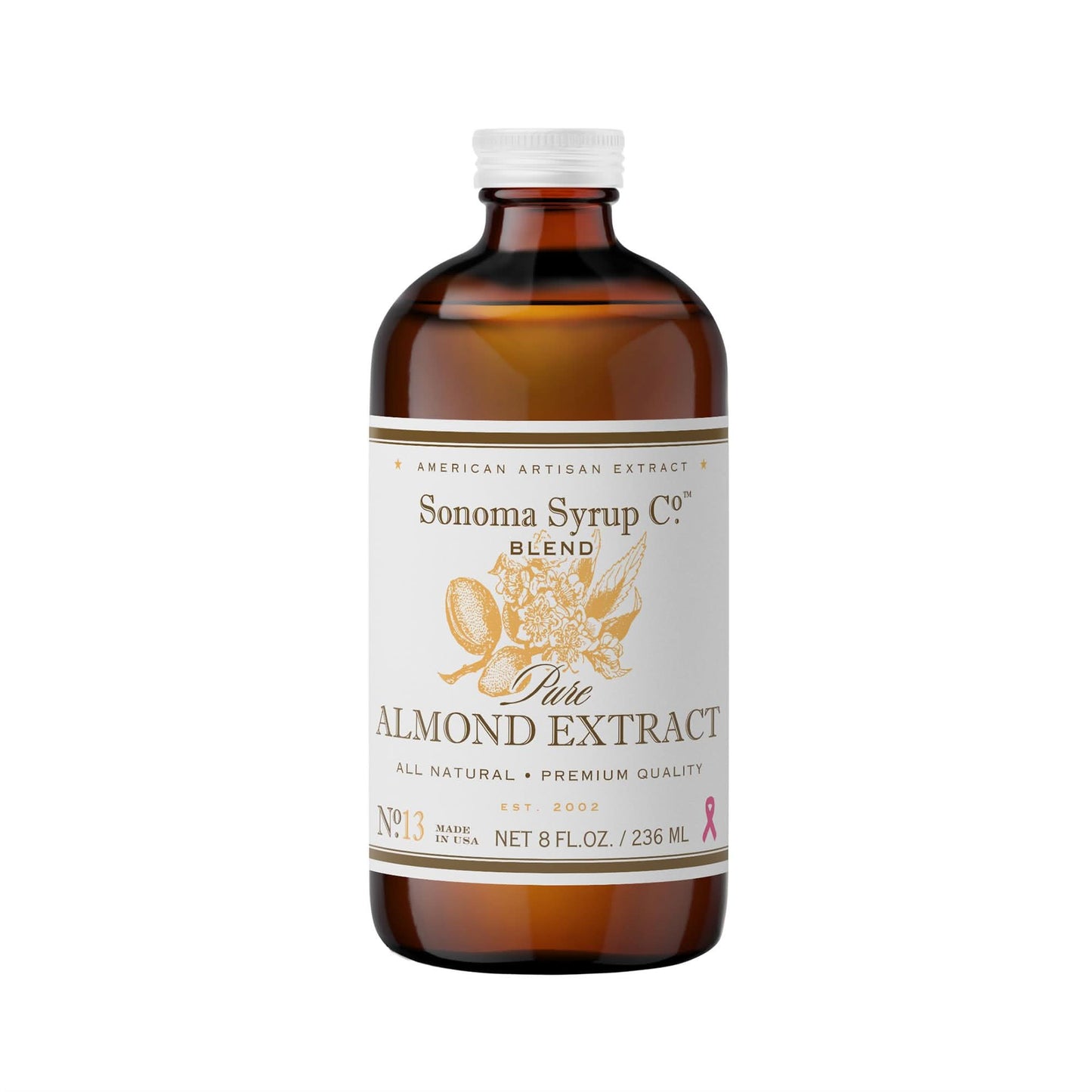 Sonoma Syrup Pure Almond Extract 8 oz