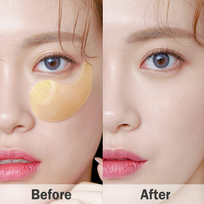 MIZON Under Eye Collagen Patches Eye Masks with 24K Gold and Snail