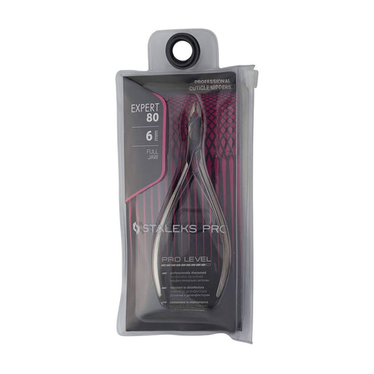 Staleks Pro Cuticle Nippers EXPERT Full Jaw - 80|6mm (NE-80-6)