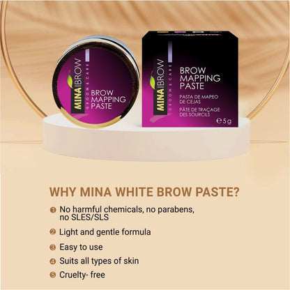 MINA IBROW BROW WHITE PASTE