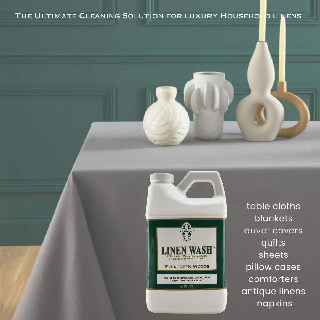 Le Blanc Evergreen Woods Linen Wash - 64 FL. OZ., 1 Pack