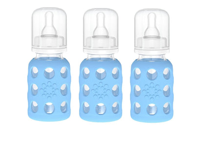 Lifefactory 4oz Glass Baby Bottle Sets