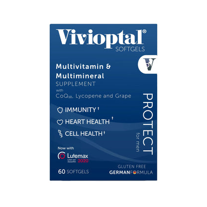 Vivioptal Protect for Men Multivitamin & Multimineral, 60 Capsules