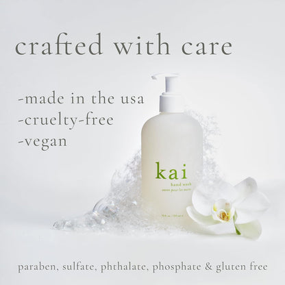 kai hand wash & hand soap, 12 oz