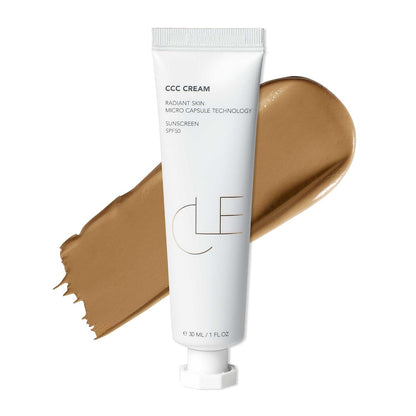 CLE Cosmetics CCC Cream SPF 50 - Light to Medium Coverage Foundation - 1 fl oz
