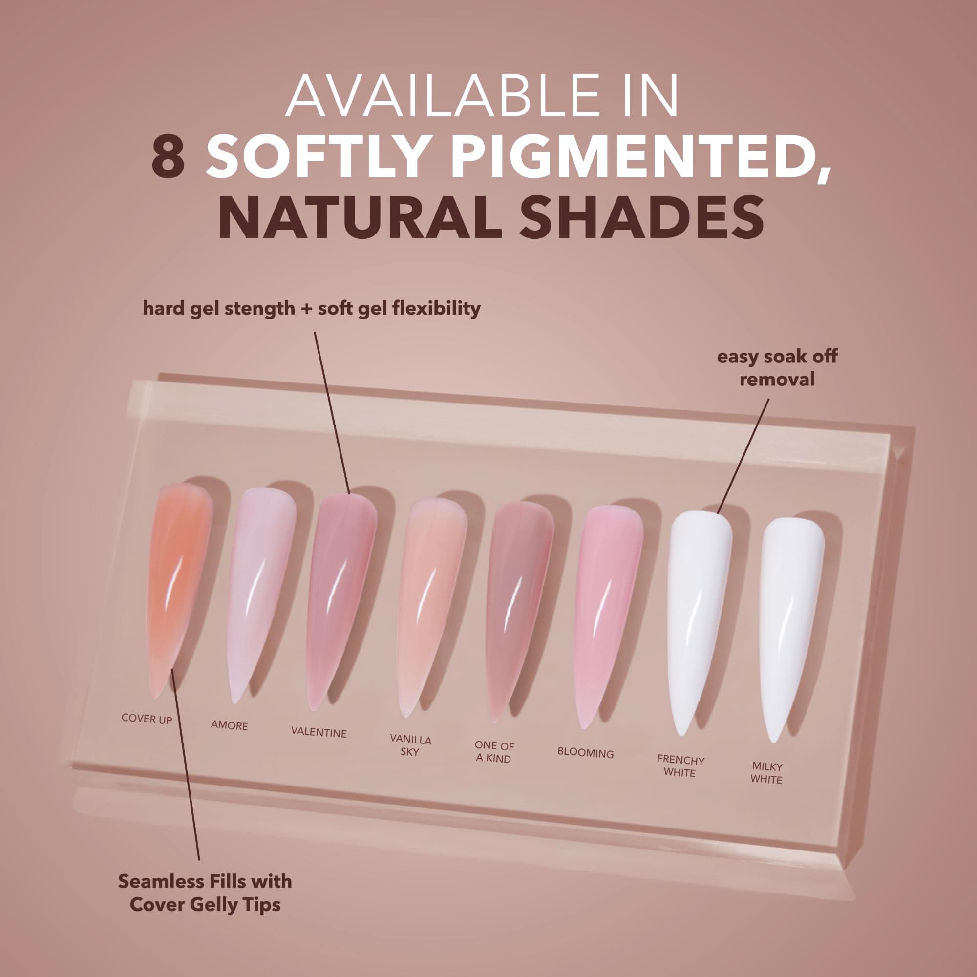 KIARA SKY Hema-Free Builder Nail Gel, Milky White