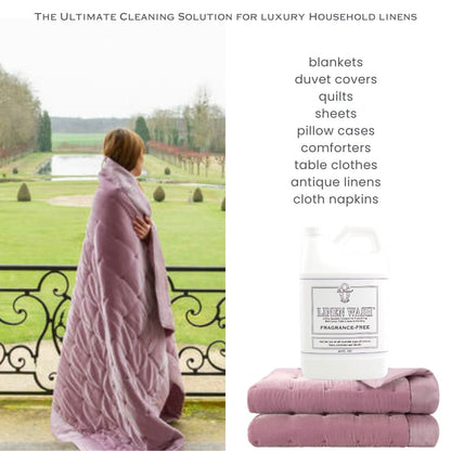 Le Blanc Fragrance Free Linen Wash 64 oz
