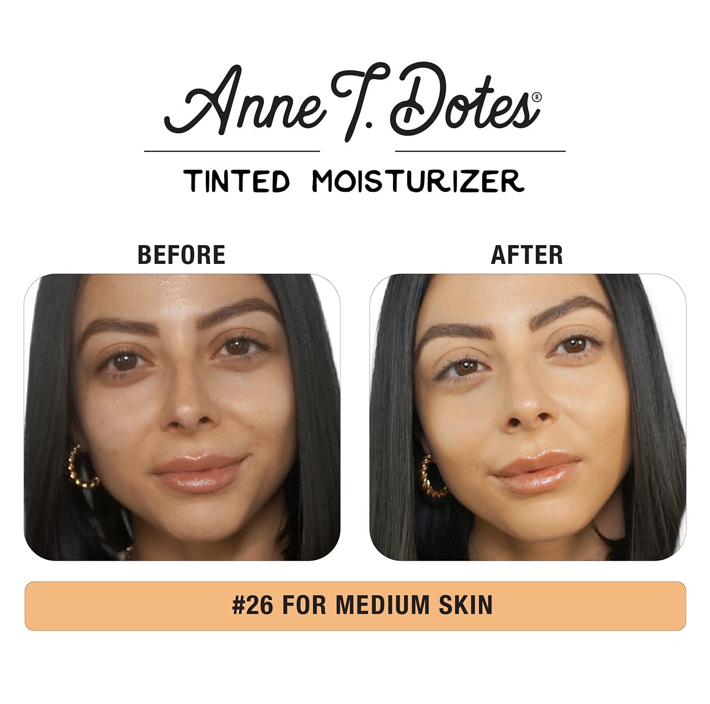 the Balm Anne T. Dotes Tinted Moisturizer, #26 (For Medium Skin)