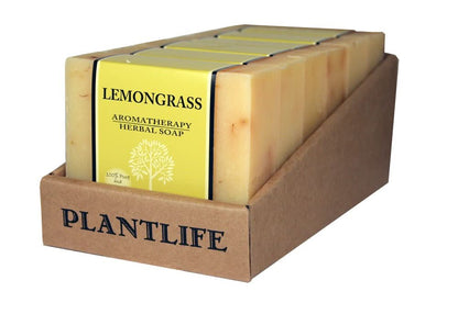 Plantlife Lemongrass Bar Soap - 4oz Bar 6-Pack