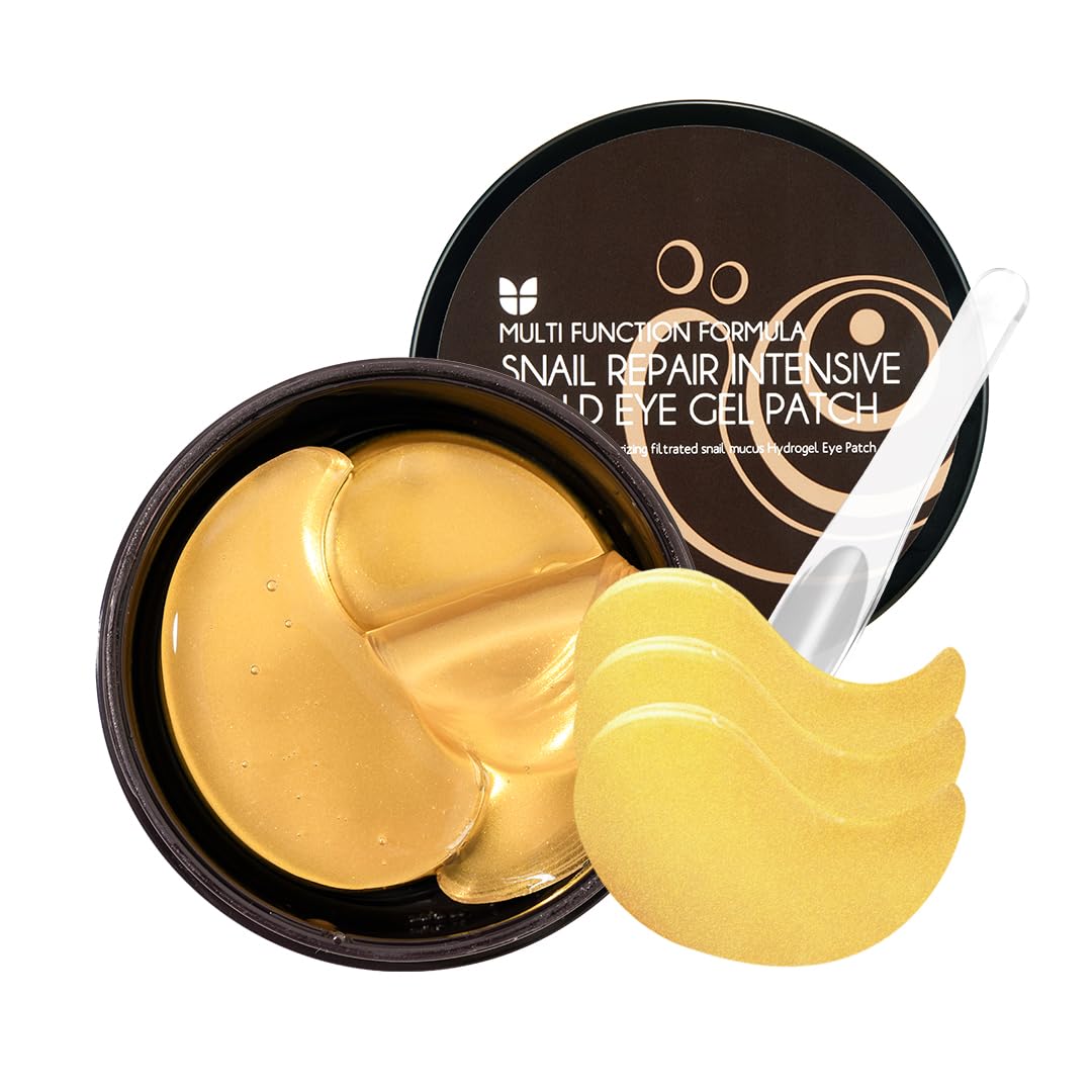 MIZON Under Eye Collagen Patches Eye Masks with 24K Gold and Snail