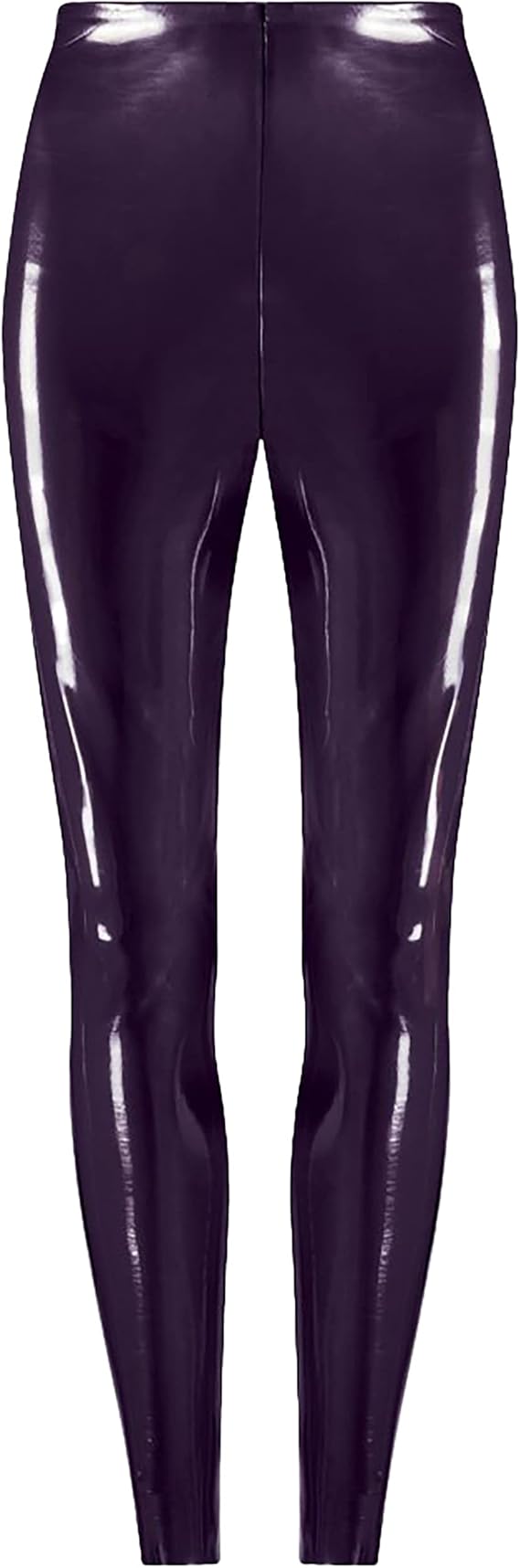 Commando Patent Faux Leather Legging - Aubergine