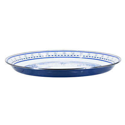 Golden Rabbit Enamelware Medium Tray