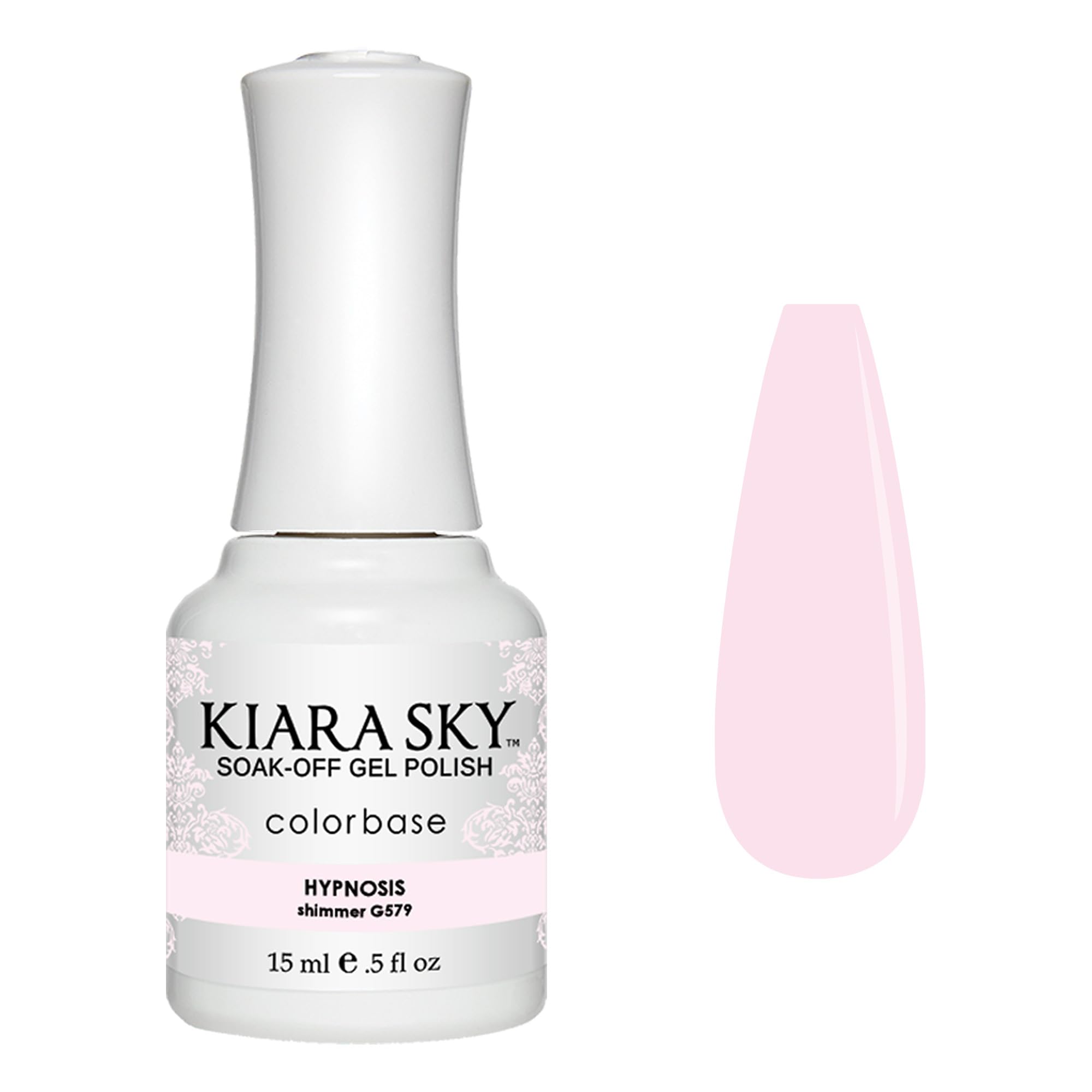 KIARA SKY Soak Off Gel Nail Polish 0.5 fl oz, LIGHT PINK SHADES