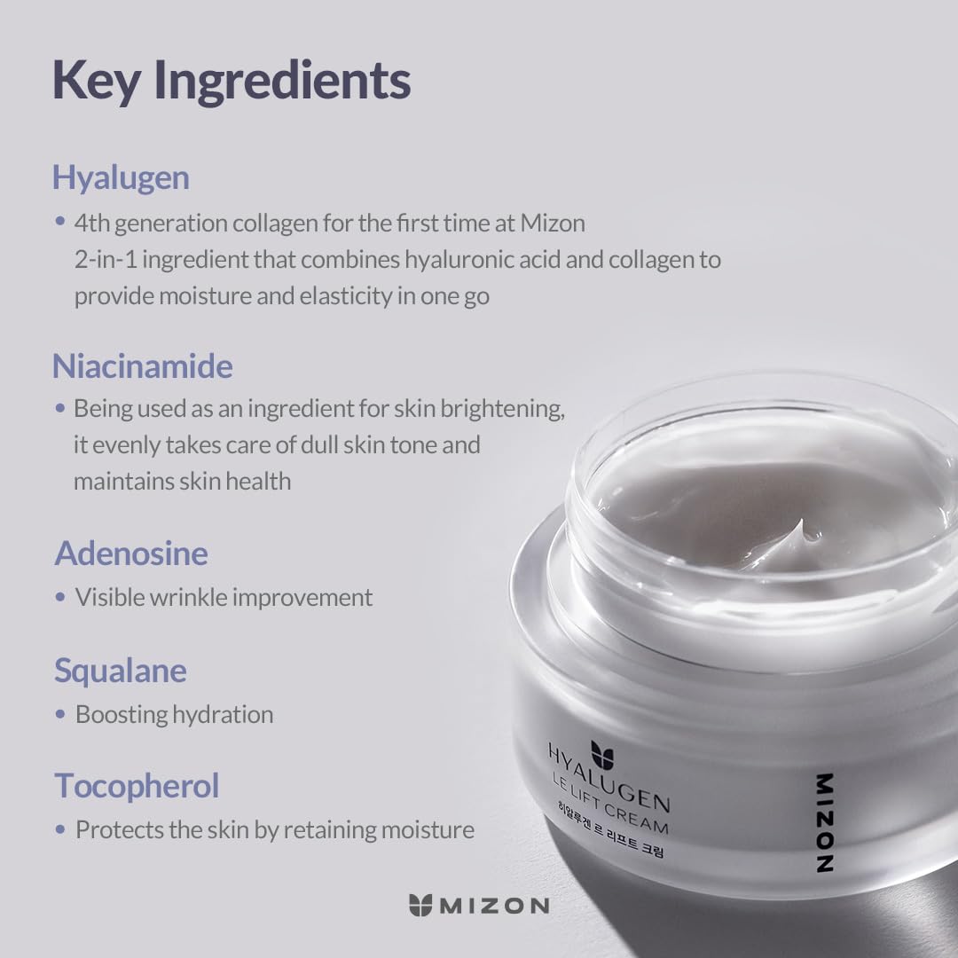 MIZON Hyalugen Le Lift Cream, 1.69 oz