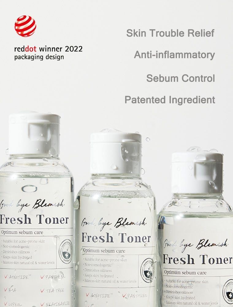 MIZON Goodbye Blemish Fresh Toner, 4.05 fl. oz.