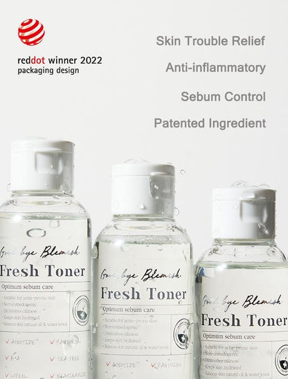 MIZON Goodbye Blemish Fresh Toner, 4.05 fl. oz.
