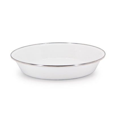 Golden Rabbit Enamelware 10" Pie Plate