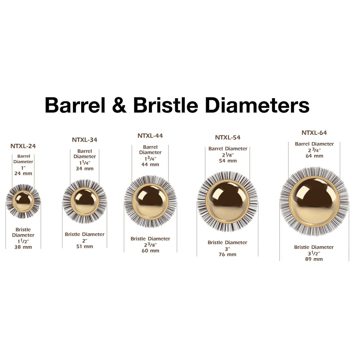 Olivia Garden NanoThermic Speed XL Extra-Long Barrel Collection